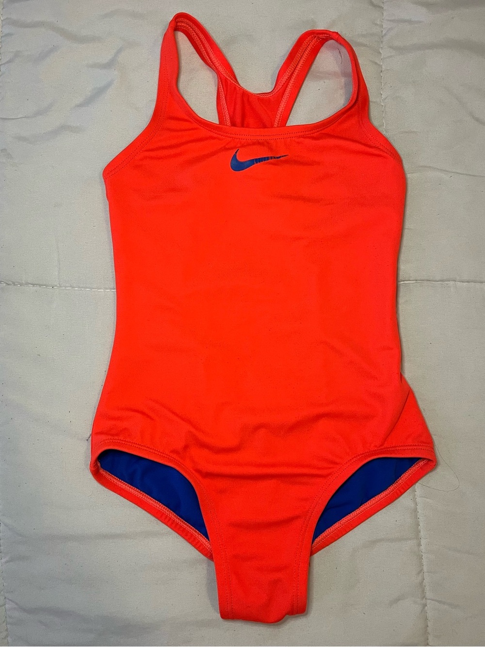Girl’s Nike Racerback One Piece Swimsuit - size 7